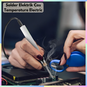 FAST DELIVERY Aideepen Set Solder Elektrik Cas Tanpa Kabel Adjustable Temperature Charger USB 8W 5V