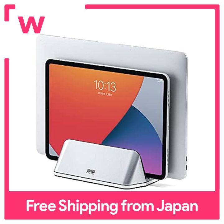 Sanwa Direct 200STN060 Laptop Stand, Holds 2 Clamshells, Stands