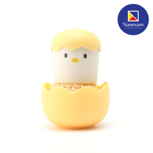 Cute Eggshell Dish Brush Pot/ Plate Washing/ Sink Brush Scrubber Pencuci Comel Berus Pinggan Mangkuk Kitchen Cleaner刷锅神器