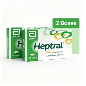 buy 3 free 1 Abbott Heptral 500mg Ademetionine Gastroresistant Tablets Limited-Time Flash Sale