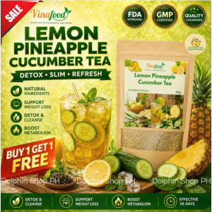Lemon Pineapple Cucumber Tea 500g Natural Detox Tea No Sugar Added