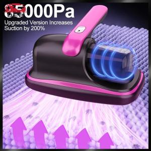 [UEB AUTO]UV Mite Cleaner Strong Suction and Low Noise Anti Dust Mite Bed Vacuum Cleaner for Carpet Floor Sofa Bed Mattress