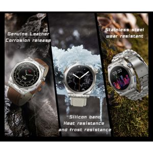 นาฬิกาอัจฉริยะแมกซ์ LG65 | สีอเนกประสงค์คุณสมบัติขั้นสูงจอแสดงผลขนาด1.52นิ้วกันน้ำ IP68ความสามารถมัลติฟังก์ชัน