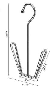 【SG Stock】Stainless Steel Folding Clothes Rack Simple Clothes Hanger U-shaped shoe dry rack不锈钢折叠晾衣架凉鞋架