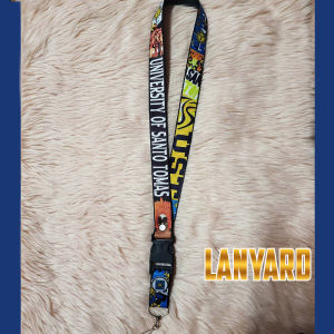 New UST University of Santo Tomas Lanyard Strap Id Lace Key Holder Souvenirs