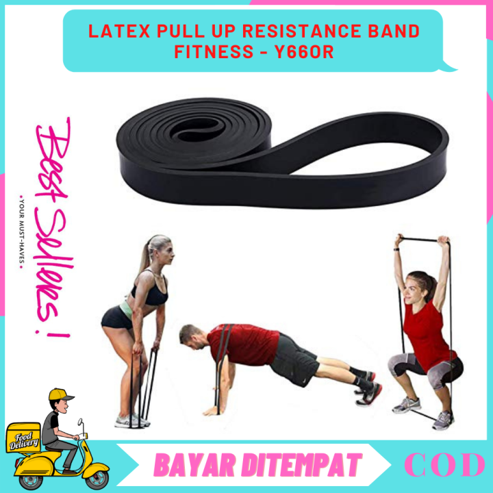 ORIGINAL Pull Up Resistance Band Fitness Alat Kebugaran - Main Image