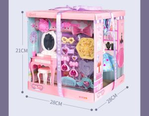 Baby Dolls Pretend Dressing Makeup Premium Big Box Gifts Sets for Little Princess (Ready Stock)