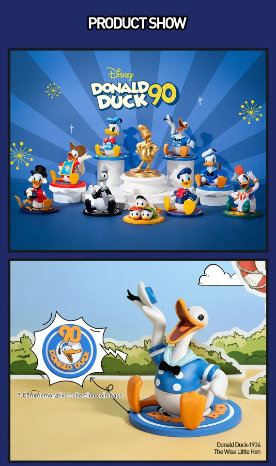 POP MART Disney Donald Duck 90th Anniversary Series Figures Blind