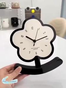 7"*9"*18*22CM Simple Wooden Swing Clock High-End Home Desk Living Room Decoration Clock K-1010
