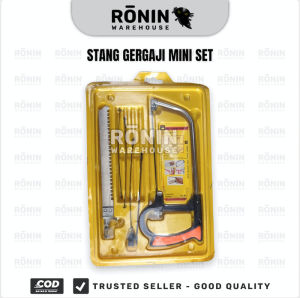 BISON Stang Gergaji Triplek Mini Set - Graji Tangan Potong Kayu