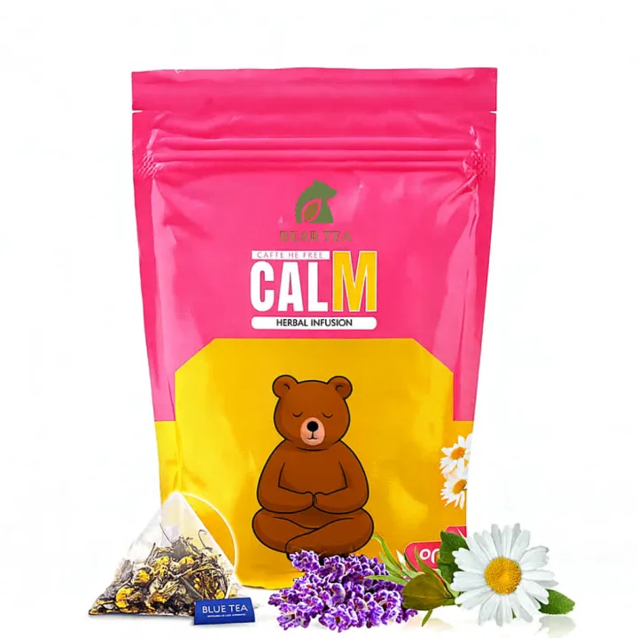Stress Relief Calm Herbal Tea - 30 Tea Bags | For Migraine, Stress ...