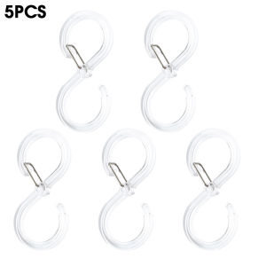 5/10Pcs Japanese Lock S-shaped Hook Plastic Coat Hook S-Shaped Hook Hanger Home Kitchen Accessories