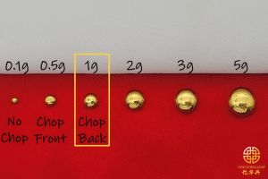 [Ready Stock] YHH 999(24K) Authentic Gold Bean Beans Emas Investment 小红书爆红纯正金豆豆 0.1g-5g