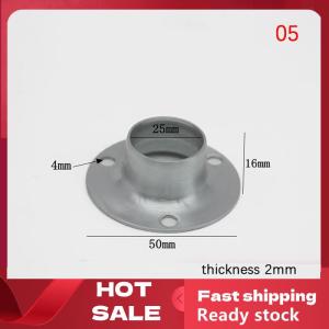 🚚【Local Express Delivery】🚚 Stainless Steel Flange Seat For Wardrobe Curtain Cloth Rod Seat Round Tube Seats Bracket Household Furniture Hardware Towel Tube Holder