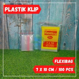 Plastik Klip/Ziplock Flexibag/Obat-Obatan/Klip Tisu Hajatan 7x10cm