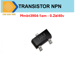 Linh kiện bán dẫn Transistor MMBT3904-1AM NPN SOT-23 dòng điện 0.2A- 40V