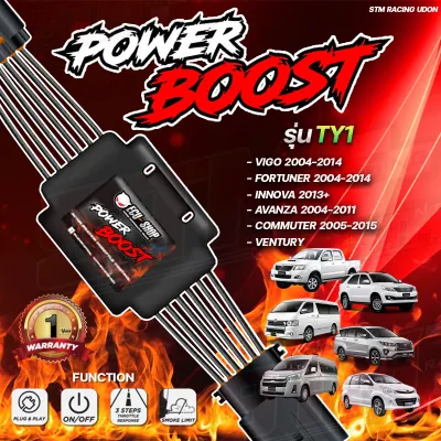 ⚡คันเร่งไฟฟ้า ECU SHOP Power Boost ของแท้ | แก้คันเร่งหน่วง ปรับ 3 ระดับ Plug & Play ตรงรุ่น