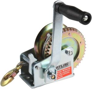 Mesin Derak Manual Tangan Hand winch manual Boat winch Katrol Manual 600lbs / 250Kg