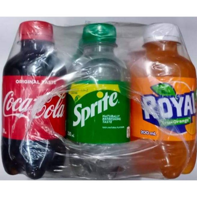 Coke Sprite Royal 200ml X 12pcs Assorted Swakto Size Lazada PH