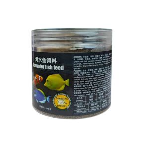 Sea Water Fish Feed Meat And Vegetable Combination Slow Sinking Type Color Enhancement Bright Opening And Fat Gain2026