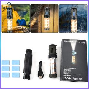 3 in 1 Camping Lantern USB Rechargeable Telescoping Tripod Outdoor Light with Triangle Bracket Night Fishing Lights for Outdoor