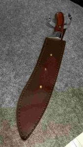 Blcak Fox เหล็ก5Cr15Mov มีดตั้งแคมป์