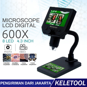 4.3 Inch Mikroskop microscope digital elektronik mesin servis hp g1000 dengan monitor stand 10MP 1000X kaca pembesar layar LCD alat pembesar amplifikasi berkelanjutan solder