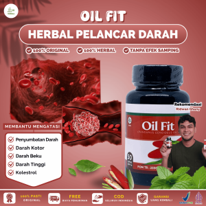 Oil Fit Untuk Pelancar Darah Beku Pengencer Darah Pengencer Darah Penyumbatan Darah Pembersih Darah Kotor BPOM dan Halal MUI