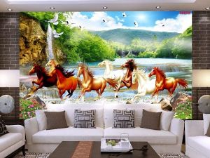 Tranh gạch men 3d phong thủy tài lộc - KCFV4