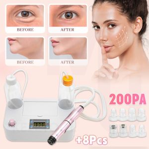 Small Bubbles Vacuum Blackhead Remover Machine Hydro Facial Oxygen Skin Rejuvenation Device For Pore Deep Cleaning Acne