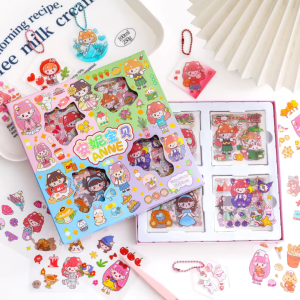 Sticker Momo Anti Air Isi 100 Lembar Warna Warni