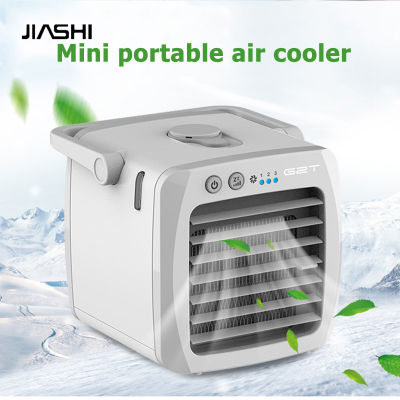 JIASHI air cooler USB radiator Mini portable Small air-conditioning fan in apartment office Desktop electric fan