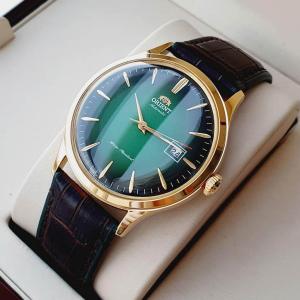 ĐỒNG HỒ NAM ORIENT BAMBINO MẶT KÍNH CONG VÒM DÂY DA