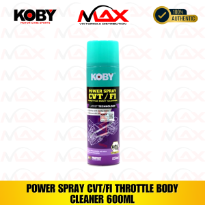 KOBY POWER SPRAY CVT/Fi THROTTLE BODY CLEANER 600mL