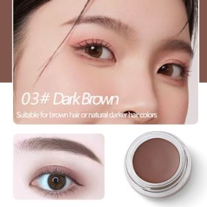 EYEBROW CREAM WATERPROOF & LONG LASTING + KUAS EYEBROW FREE KUAS