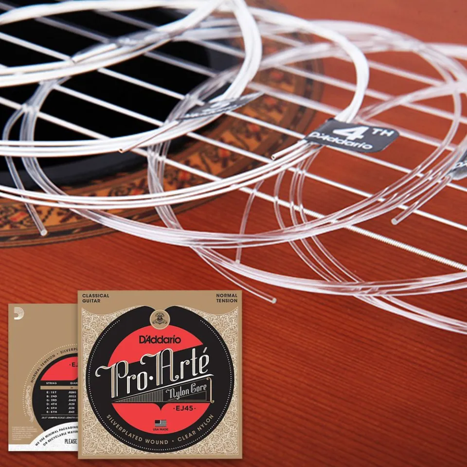 Pro. The EJ45 Pro Arte Nylon String set for Classical Guitar