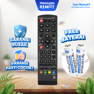 Remot Remote STB Venus Cabai Rawit DVB T2 MPEG4