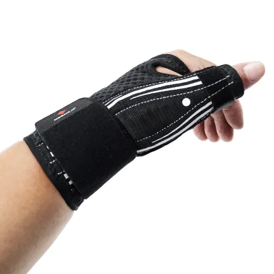 NEENCA Thumb Splint Support Adjustable Thumb Support Wrist Support Wraps for TendonitisTenosynovitisCarpal Tunnel Arthritis Pain Relief Hand Protectors for Yoga Gaming Typing Daily Activities for Left or Right Hand Finger Brace