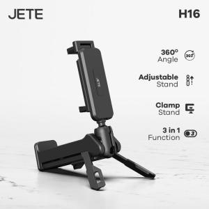 Phone Holder Lipat JETE H16 Multifungsi Clamp 360 Rotation Jepit HP - Original