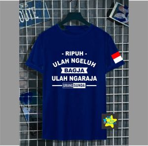 OK- KAOS ATASAN RIPUH ULAH NGELUH BENDERA KAOS DISTRO UNTUK PRIA DAN WANITA