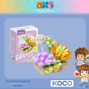 KOCO Preserved Fresh Flower Tulip 295pcs (KC02087) Micro Mini Building Brick Set