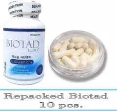 BIOTAD GLUTATHIONE 2000mg- Repacked 10 pcs | Lazada PH