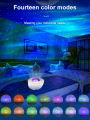 【HOT SALE】[Home Astrolabe Northern Light Star Lamp Projector,3D Effect/MAX Class/14 Color Modes]Starry Sky Atmosphere Light星空投影仪. 
