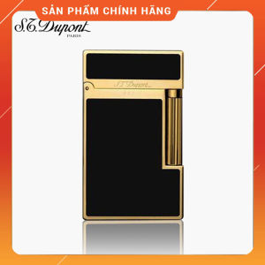 Hộp Quẹt Bật Lửa Dupont Gas Đá D02V Họa Tiết Sơn Mài Đẹp Độc Lạ - Dùng Gas Đá Cao Cấp