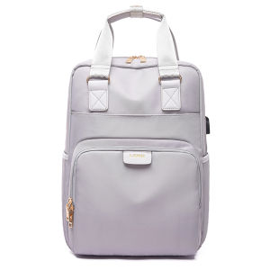 SmallAnt wanita ransel kapasitas besar USB ransel 13.3 14 15.6 inch mode ransel laptop tahan air