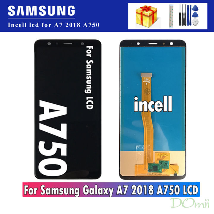 incell LCD For Samsung Galaxy A7 2018 A750 LCD SM-A750F A750F