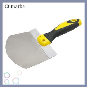[Cumarba] Stainless Steel Putty Knife Wall Paint Plaster Trowel Arc Ash Shovel Paint Feed Filling Scraper Blade Spatula Construction Tools