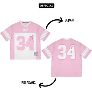 KHF | Jersey Vintage Number 86 Wanita Laki-Laki Cewek Futsal Bahan Dryfit Brazil Milano Full Printing Oversize Casual Rugby Retro Streetwear Hockey Retro NFL Bola Olahraga Boxyfit Pakaian