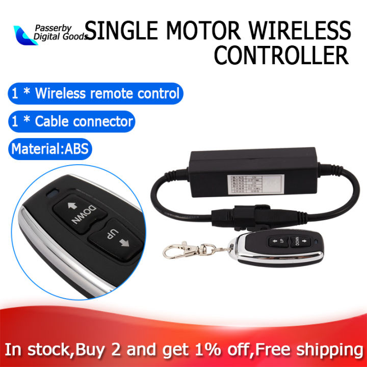 12V Dc Motor Linear Actuator Wireless Remote Control Dpdt Switch ...