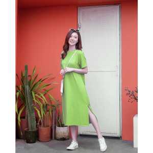 FEMMESHOPA - DRESS WANITA / DRESS MURAH / DRESS KOREA - PRM MIDI DRESS